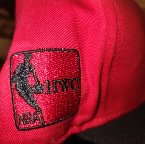 New Era NBA Hardwood Classics Miami Heat Red Snapback Hat Med/large - Picture 4 of 8